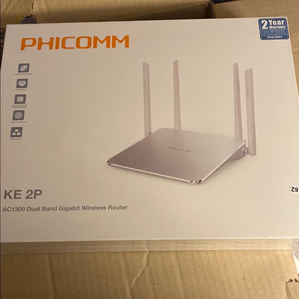 KE 2P Dual Band Wireless Router - Silver